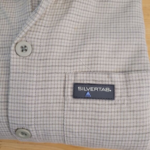 Levis Silvertab Shirt Mens‎ Large   Flannel Button Up Casual Wear Pre-Owned - Picture 2 of 13